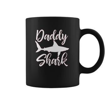 Daddy Shark Present Best Christmas Gifts For Dad Coffee Mug | Favorety