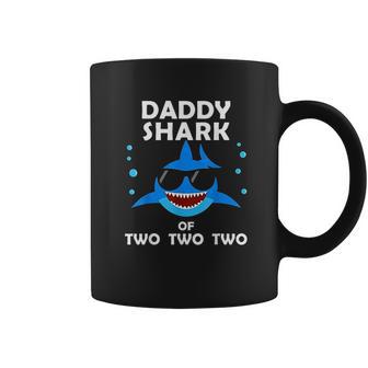 Daddy Shark Of Two Coffee Mug | Favorety