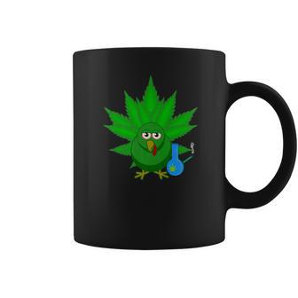 Danksgiving Thanksgiving Turkey Weed Cannabis Pot 420 Coffee Mug | Favorety DE