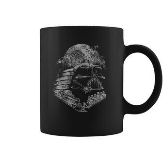 Darth Vader Build The Empire Graphic Coffee Mug | Favorety UK