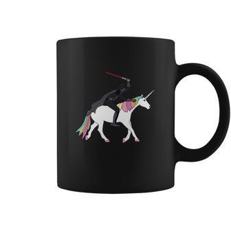 Darth Vader Is Riding The Unicorn Coffee Mug | Favorety CA