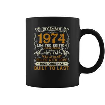 December 1974 45 Years Old 47Th Birthday Gifts Coffee Mug | Favorety