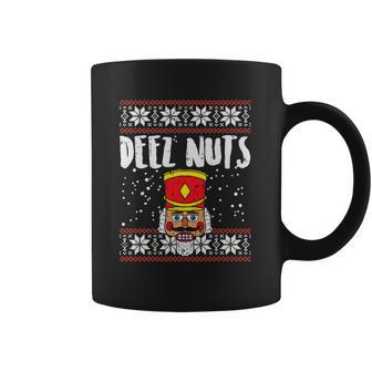 Deez Nuts Nutcracker Funny Ugly Christmas Sweater Meme Gift Coffee Mug | Favorety