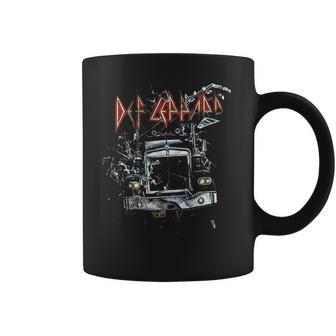 Def Leppard 80S Heavy Metal Band Rock N Roll Through The Glass Coffee Mug | Favorety AU