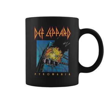 Def Leppard Pyromania 80S Heavy Hair Metal Band Rock And Roll Coffee Mug | Favorety CA