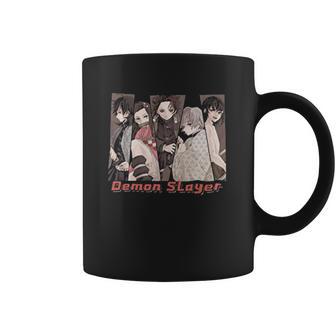 Demon Slayer Characters Art Coffee Mug | Favorety