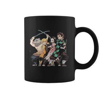 Demon Slayer Main Characters Coffee Mug | Favorety CA