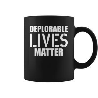 Deplorable Lives Matter Usa Army Stamp Coffee Mug | Favorety DE
