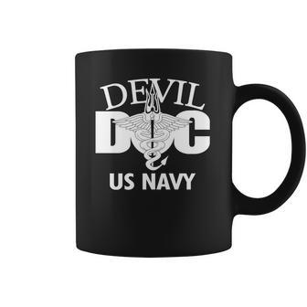 Devil Doc Us Navy Coffee Mug | Favorety