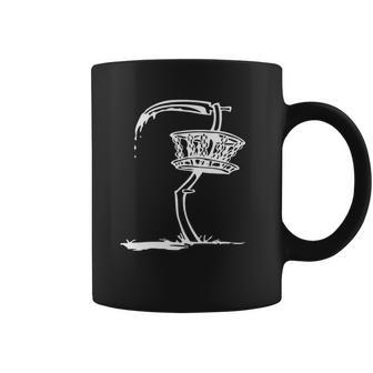 Disc Golf Basket Reaper Sickle Classic Coffee Mug | Favorety