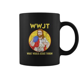 Disc Golf Shirt What Would Jesus Throw Frisbee Golf Frisbee Golf Gifts Coffee Mug | Favorety AU