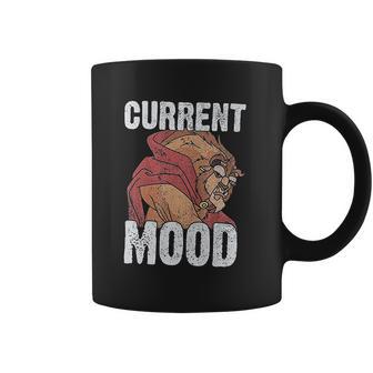 Disney Mens Beauty And The Beast Current Mood Graphic Coffee Mug | Favorety UK