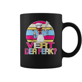 Distressed Vert Der Ferk Retro Chef Coffee Mug | Favorety CA