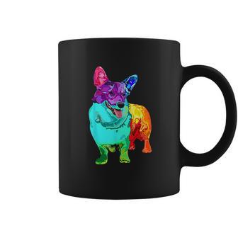 Dog Lover Gifts Welsh Corgi For Colorful Corgi Coffee Mug | Favorety UK