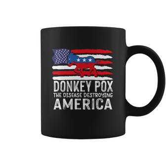 Donkey Pox Funny Anti Democrat Coffee Mug | Favorety UK