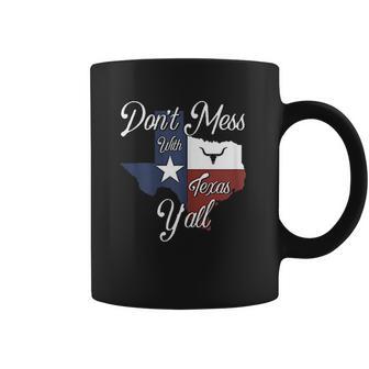 Dont Mess With Vintage Texas Longhorn Lone Star State Pride Coffee Mug | Favorety AU