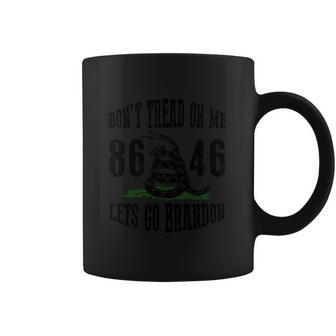 Dont Tread On Me Lets Go Brandon Fjb Anti Biden Graphic Design Printed Casual Daily Basic Coffee Mug | Favorety AU