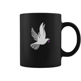 Dove Shedding A Purple Tear T Shirt Coffee Mug | Favorety