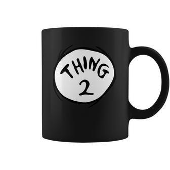 Dr Seuss Thing 2 Emblem Red Coffee Mug | Favorety CA