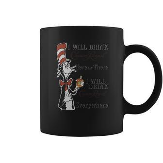 Dr Seuss I Will Drink Crown Royal Here Or There Coffee Mug | Favorety