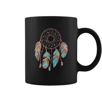 Dream Catcher Native American Feathers Boho Dreamcatcher Coffee Mug | Favorety AU