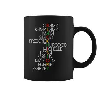 Dream Like Martin Lead Like Harriet Black History Month Coffee Mug | Favorety UK