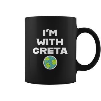 Earth Day Climate Change I Am With Greta Science Graphic Coffee Mug | Favorety CA