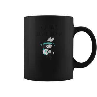 Easter Funny Rabbit Ninja Thief Coffee Mug | Favorety UK