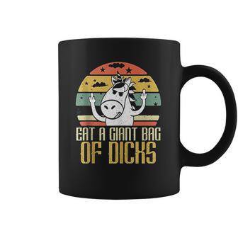 Eat A Giant Bag Of Dicks Funny Unicorn Coffee Mug | Favorety UK