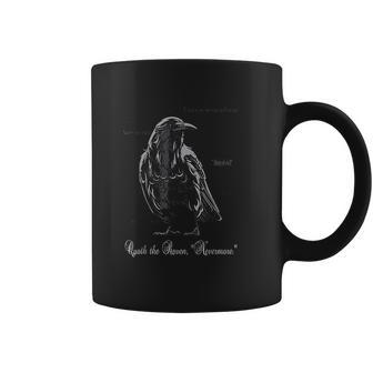 Edgar Allan Poe Quoth The Raven Nevermore Coffee Mug | Favorety CA