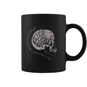 Edgar Allan Poe Skull Coffee Mug | Favorety UK