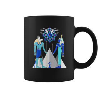 Egyptian God Anubis And Goddess Maat Amen Ra Coffee Mug | Favorety CA