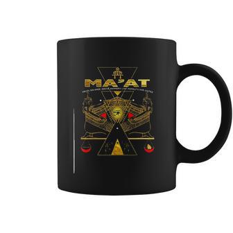 Egyptian Kemetic Goddess Maat Coffee Mug | Favorety UK