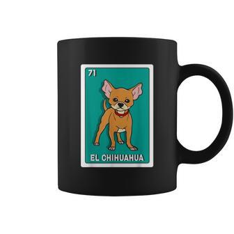 El Chihuahua Mexican Bingo Card Coffee Mug | Favorety UK