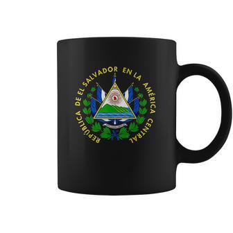 El Salvador Flag El Salvador Emblem Design Salvadoran Coffee Mug | Favorety DE