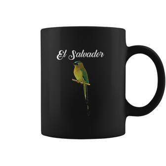 El Salvador Torogoz National Bird Salvadorian Pupusas Flag Coffee Mug | Favorety UK