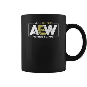 All Elite Aew Wrestling Aew Logo T Shirt Coffee Mug | Favorety