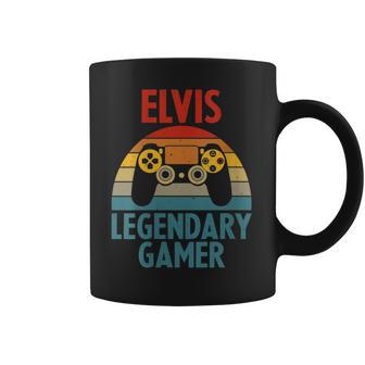 Elvis Gift Name Personalized Funny Gaming Geek Birthday Coffee Mug | Favorety DE