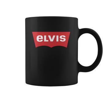 Elvis - Levis Style Logo Coffee Mug | Favorety