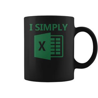 Excel - I Simply Coffee Mug | Favorety