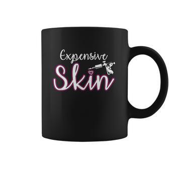 Expensive Skin Tattoo Artist Machine Inked Skin Beards Coffee Mug | Favorety