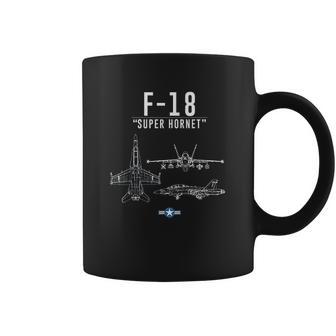 F18 Super Hornet Navy Fighter Attack Jet Coffee Mug | Favorety