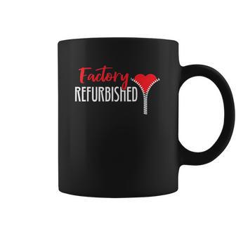 Factory Refurbished Open Heart Bypass Surgery Zipper Club Coffee Mug | Favorety AU