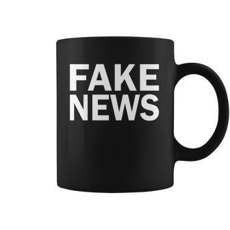 Fake News Bold Text Coffee Mug | Favorety UK