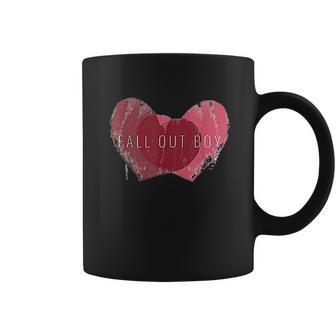 Fall Out Boy Weathered Hearts Coffee Mug | Favorety UK