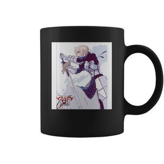 Fate Series Fatestay Night Saber Sketch T Shirt S997 Coffee Mug | Favorety UK