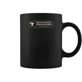 Fatherhood Achievement Unlocked Fathers Day Gift Coffee Mug | Favorety DE