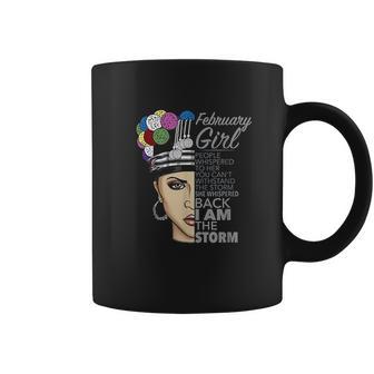 February Girl I Am The Storm Hmong Coffee Mug | Favorety