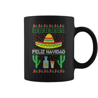 Feliz Navidad Ugly Christmas Coffee Mug | Favorety DE