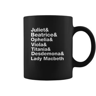 Female Characters Of William Shakespeare Plays Coffee Mug | Favorety DE